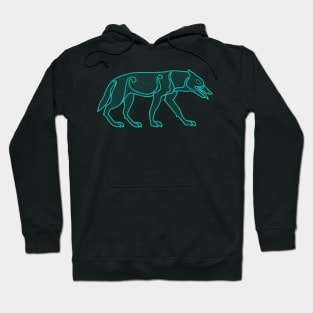 Pictish Wolf Hoodie